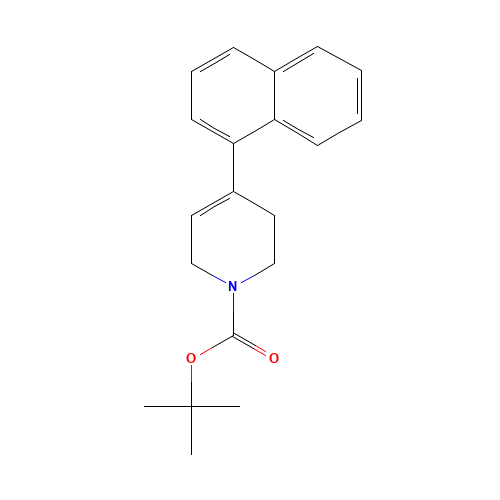 tert-butyl 4-naphthalen-1-yl-3,6-dihydro-2H-pyridine-1-carboxylate (CAS: 138647-56-0) - Related Chemical Product