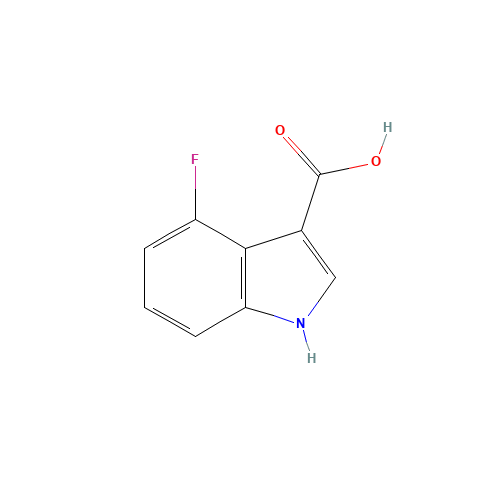4-fluoro-1H-indole-3-carboxylic acid (CAS: 23077-42-1) - Related Chemical Product