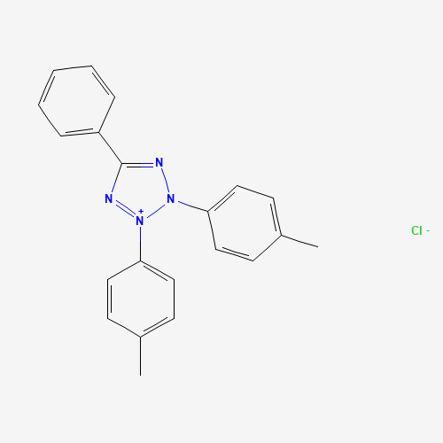 2,3-bis(4-methylphenyl)-5-phenyl-1H-tetrazol-1-ium;chloride (CAS: 104497-77-0) - Related Chemical Product
