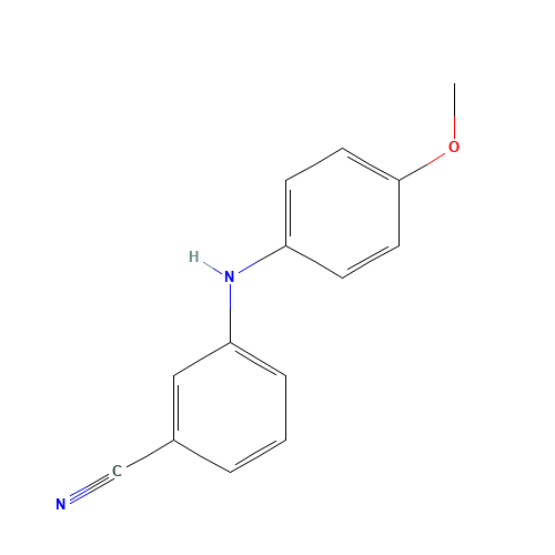 3-(4-methoxyanilino)benzonitrile (CAS: 458550-48-6) - Related Chemical Product