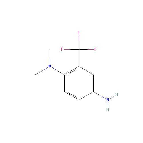 1-N,1-N-dimethyl-2-(trifluoromethyl)benzene-1,4-diamine (CAS: 54672-12-7) - Related Chemical Product