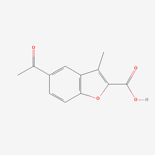5-acetyl-3-methyl-1-benzofuran-2-carboxylic acid (CAS: 99246-98-7) - Related Chemical Product