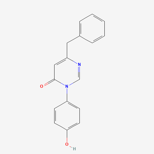 6-benzyl-3-(4-hydroxyphenyl)pyrimidin-4-one (CAS: 960298-96-8) - Related Chemical Product