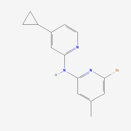 6-bromo-N-(4-cyclopropylpyridin-2-yl)-4-methylpyridin-2-amine (CAS: 1411772-38-7) - Related Chemical Product