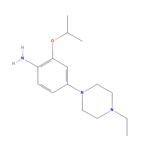 4-(4-ethylpiperazin-1-yl)-2-propan-2-yloxyaniline (CAS: 1318133-28-6) - Related Chemical Product