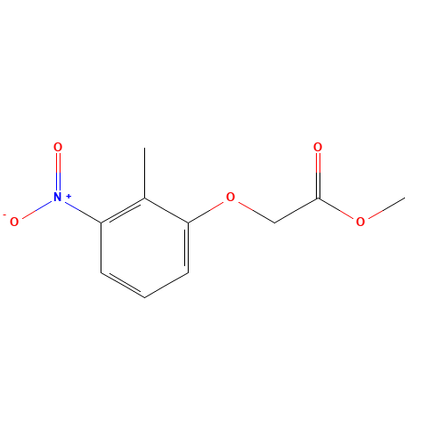methyl 2-(2-methyl-3-nitrophenoxy)acetate (CAS: 1089691-61-1) - Related Chemical Product