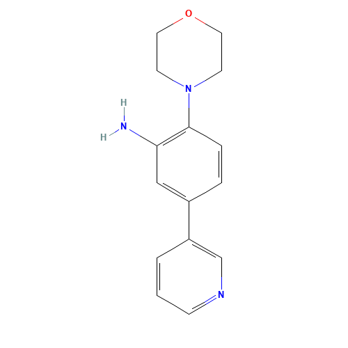2-morpholin-4-yl-5-pyridin-3-ylaniline (CAS: 1259438-93-1) - Related Chemical Product
