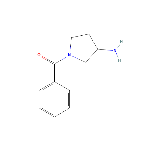 (3-aminopyrrolidin-1-yl)-phenylmethanone (CAS: 198210-81-0) - Related Chemical Product