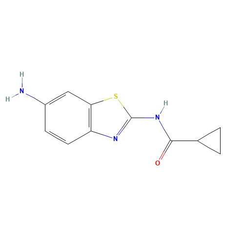 N-(6-amino-1,3-benzothiazol-2-yl)cyclopropanecarboxamide (CAS: 953890-33-0) - Related Chemical Product