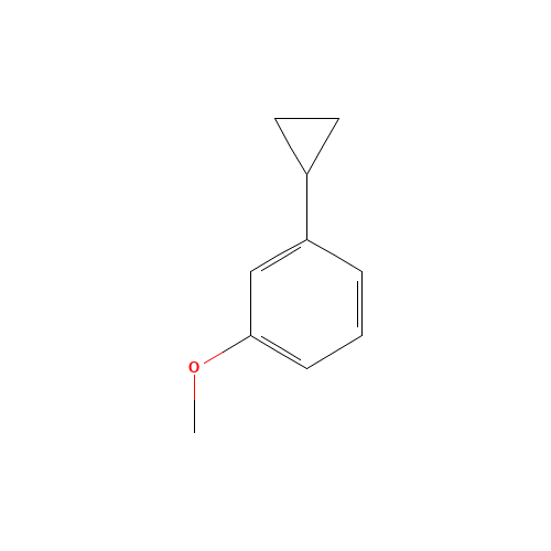 1-cyclopropyl-3-methoxybenzene (CAS: 54134-93-9) - Related Chemical Product