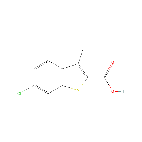 6-chloro-3-methyl-1-benzothiophene-2-carboxylic acid (CAS: 66490-32-2) - Related Chemical Product