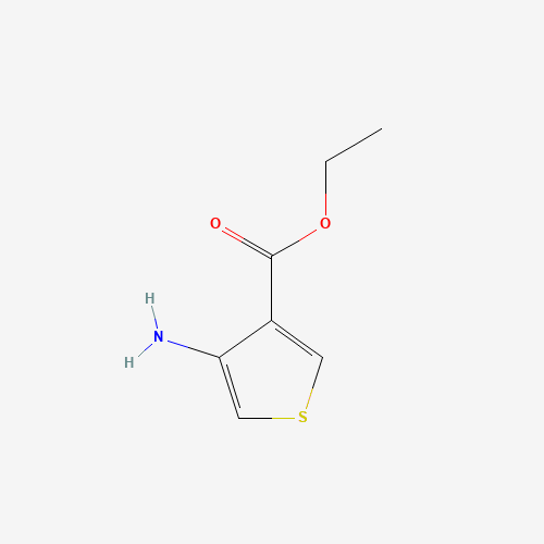 ethyl 4-aminothiophene-3-carboxylate (CAS: 158460-99-2) - Chemical Structure and Molecular Formula 