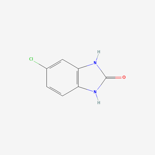 5-chloro-1,3-dihydrobenzimidazol-2-one (CAS: 2034-23-3) - Chemical Structure and Molecular Formula 
