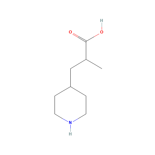 2-methyl-3-piperidin-4-ylpropanoic acid (CAS: 782494-04-6) - Related Chemical Product