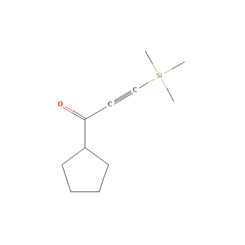 1-cyclopentyl-3-trimethylsilylprop-2-yn-1-one (CAS: 70639-94-0) - Related Chemical Product
