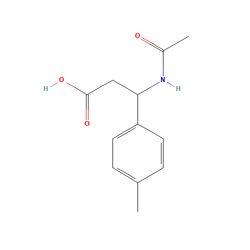 3-acetamido-3-(4-methylphenyl)propanoic acid (CAS: 886363-72-0) - Related Chemical Product