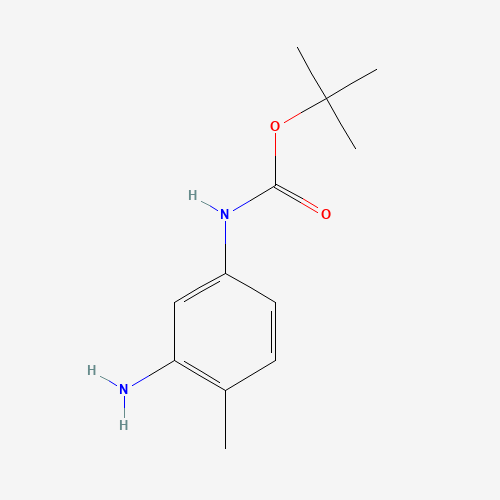 tert-butyl N-(3-amino-4-methylphenyl)carbamate (CAS: 660838-05-1) - Related Chemical Product
