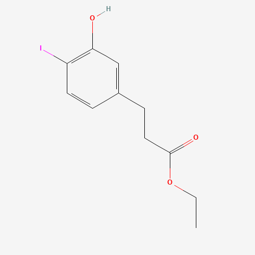 ethyl 3-(3-hydroxy-4-iodophenyl)propanoate (CAS: 1261762-94-0) - Related Chemical Product