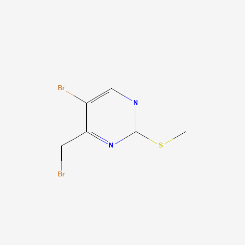 5-bromo-4-(bromomethyl)-2-methylsulfanylpyrimidine (CAS: 135645-64-6) - Related Chemical Product