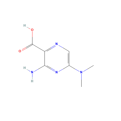 3-amino-5-(dimethylamino)pyrazine-2-carboxylic acid (CAS: 4896-37-1) - Related Chemical Product