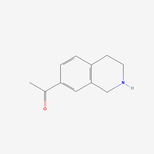 1-(1,2,3,4-tetrahydroisoquinolin-7-yl)ethanone (CAS: 82771-59-3) - Related Chemical Product
