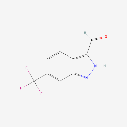 6-(trifluoromethyl)-2H-indazole-3-carbaldehyde (CAS: 885271-90-9) - Related Chemical Product