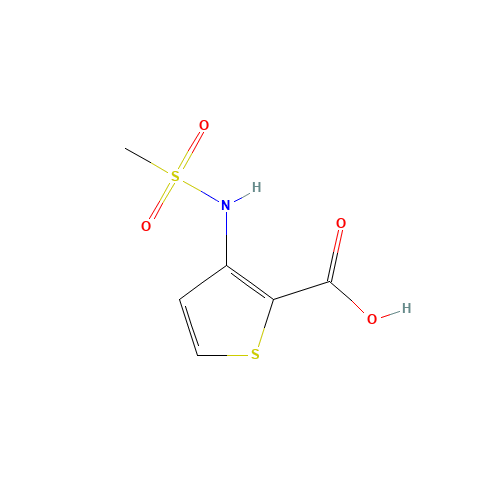 3-(methanesulfonamido)thiophene-2-carboxylic acid (CAS: 132864-57-4) - Related Chemical Product