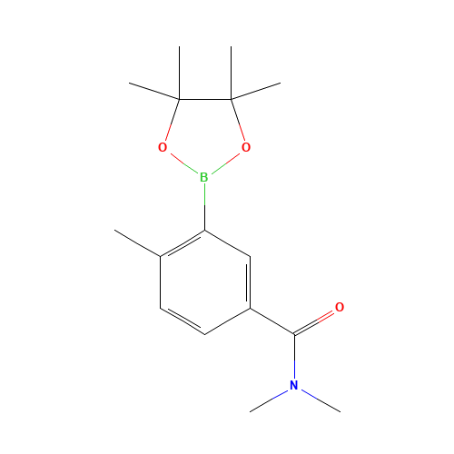N,N,4-trimethyl-3-(4,4,5,5-tetramethyl-1,3,2-dioxaborolan-2-yl)benzamide (CAS: 960308-92-3) - Related Chemical Product