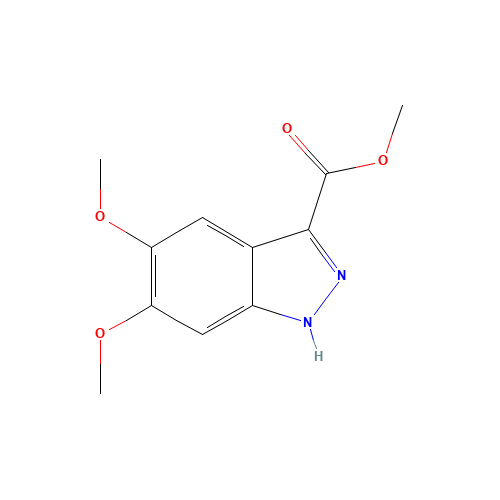 methyl 5,6-dimethoxy-1H-indazole-3-carboxylate (CAS: 885279-34-5) - Related Chemical Product