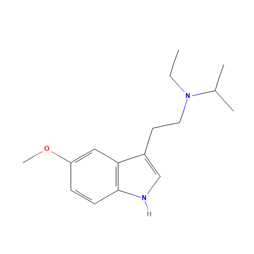 N-ethyl-N-[2-(5-methoxy-1H-indol-3-yl)ethyl]propan-2-amine (CAS: 850032-66-5) - Related Chemical Product