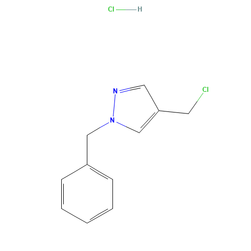 1-benzyl-4-(chloromethyl)pyrazole;hydrochloride (CAS: 861135-54-8) - Related Chemical Product