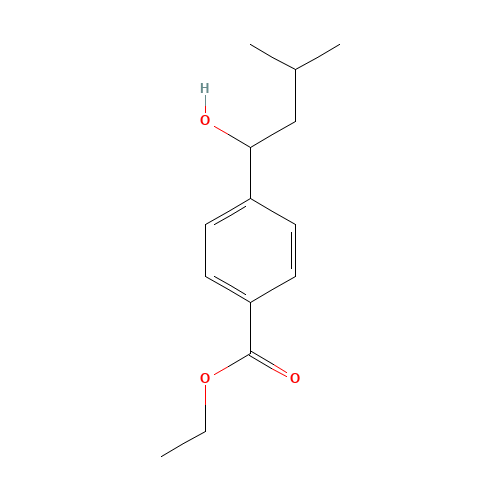 ethyl 4-(1-hydroxy-3-methylbutyl)benzoate (CAS: 1393125-62-6) - Related Chemical Product