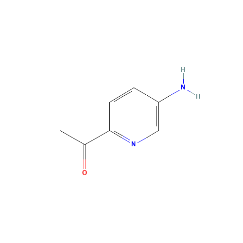 1-(5-aminopyridin-2-yl)ethanone (CAS: 51460-32-3) - Chemical Structure and Molecular Formula 