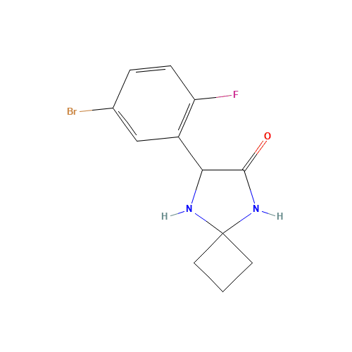 6-(5-bromo-2-fluorophenyl)-5,8-diazaspiro[3.4]octan-7-one (CAS: 1272755-91-5) - Related Chemical Product