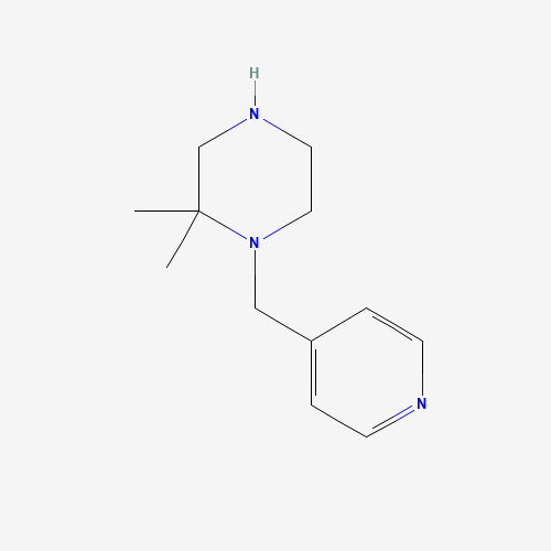 2,2-dimethyl-1-(pyridin-4-ylmethyl)piperazine (CAS: 1263387-82-1) - Related Chemical Product