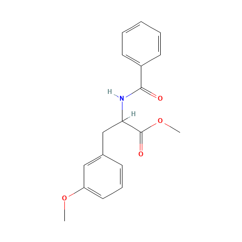 methyl 2-benzamido-3-(3-methoxyphenyl)propanoate (CAS: 167764-04-7) - Related Chemical Product