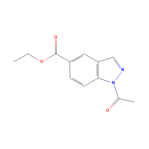 ethyl 1-acetylindazole-5-carboxylate (CAS: 192944-50-6) - Related Chemical Product
