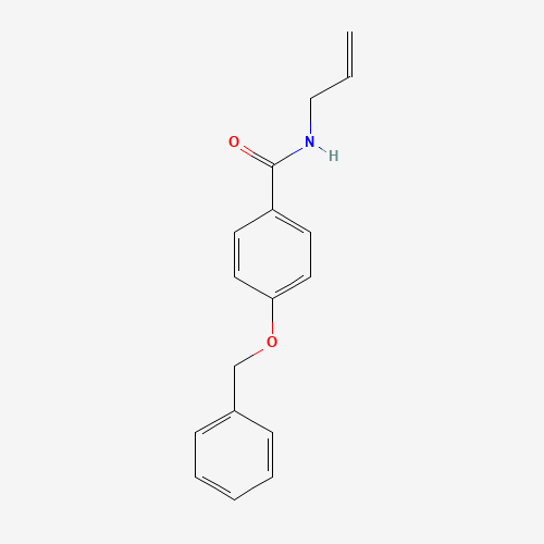 4-phenylmethoxy-N-prop-2-enylbenzamide (CAS: 259745-53-4) - Related Chemical Product