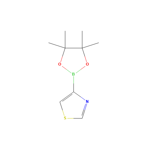 4-(4,4,5,5-tetramethyl-1,3,2-dioxaborolan-2-yl)-1,3-thiazole (CAS: 1083180-00-0) - Related Chemical Product