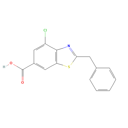 2-benzyl-4-chloro-1,3-benzothiazole-6-carboxylic acid (CAS: 1176714-28-5) - Related Chemical Product