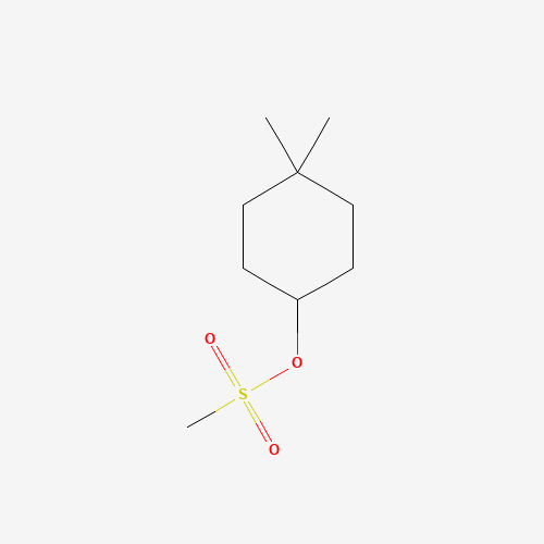 (4,4-dimethylcyclohexyl) methanesulfonate (CAS: 1449214-88-3) - Chemical Structure and Molecular Formula 