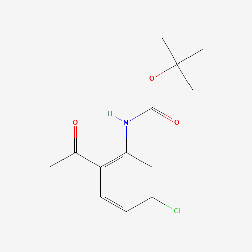 tert-butyl N-(2-acetyl-5-chlorophenyl)carbamate (CAS: 1204652-83-4) - Related Chemical Product