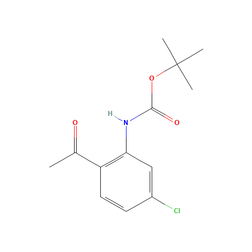 tert-butyl N-(2-acetyl-5-chlorophenyl)carbamate (CAS: 1204652-83-4) - Related Chemical Product
