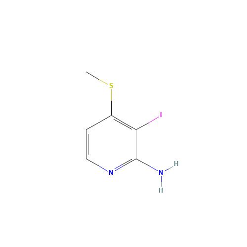 3-iodo-4-methylsulfanylpyridin-2-amine (CAS: 215526-99-1) - Related Chemical Product