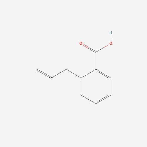 2-prop-2-enylbenzoic acid (CAS: 61436-73-5) - Chemical Structure and Molecular Formula 
