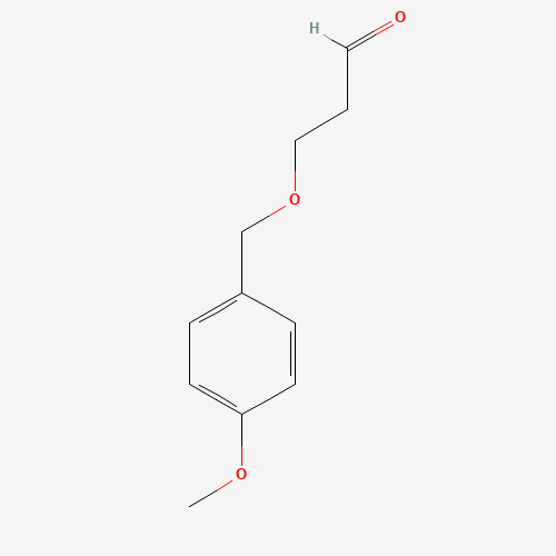 3-[(4-methoxyphenyl)methoxy]propanal (CAS: 128461-65-4) - Related Chemical Product