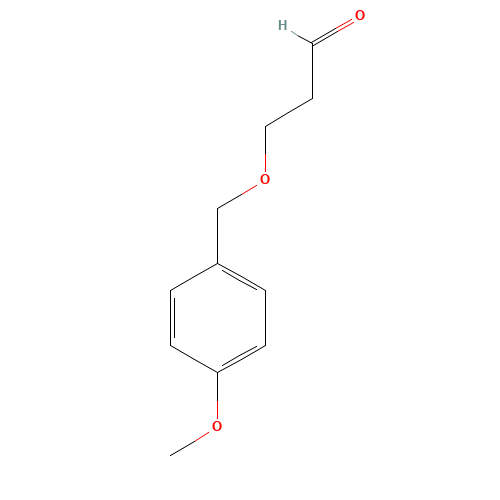 3-[(4-methoxyphenyl)methoxy]propanal (CAS: 128461-65-4) - Related Chemical Product
