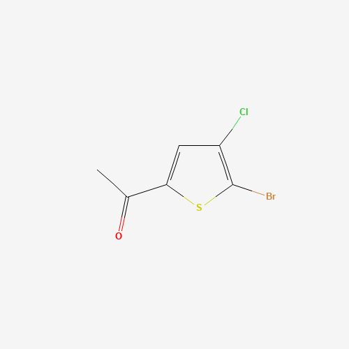 1-(5-bromo-4-chlorothiophen-2-yl)ethanone (CAS: 123418-66-6) - Related Chemical Product