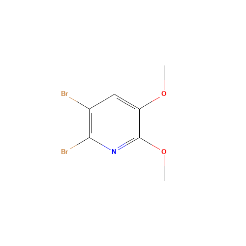 2,3-dibromo-5,6-dimethoxypyridine (CAS: 106331-71-9) - Related Chemical Product