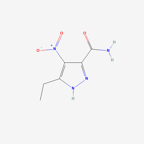 5-ethyl-4-nitro-1H-pyrazole-3-carboxamide (CAS: 215298-73-0) - Related Chemical Product